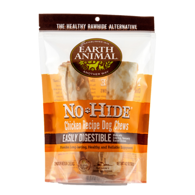 Earth Animal No-Hide® Wholesome Chews Medium-Chicken 2 Pack