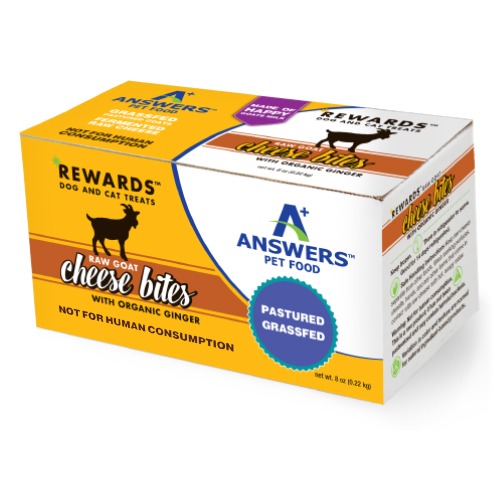 Answers Rewards™ Raw Goat Cheese Bites with Organic Ginger