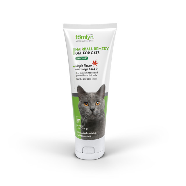 Tomlyn Hairball Remedy Gel Laxatone For Cats-Maple Flavor