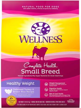 Wellness Complete Health Small Breed Healthy Weight Dog Food