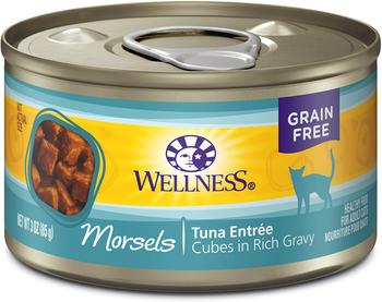 Wellness Complete Health Morsels Tuna Entrée Wet Cat Food