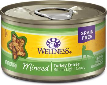 Wellness Complete Health Minced Turkey Entrée Wet Cat Food