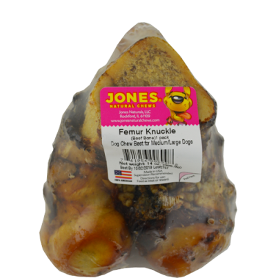 Jones Natural Chews Knuckle Femur Beef Bone