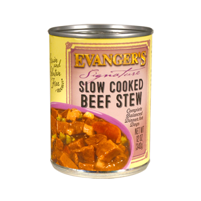 Evanger's Slow Cooked Beef Stew Dog Food