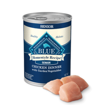 Blue Buffalo BLUE Homestyle Recipe® Chicken Dinner with Garden Vegetables for Senior Dogs