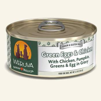 Weruva Green Eggs & Chicken with Chicken, Greens & Egg in Gravy for Dogs