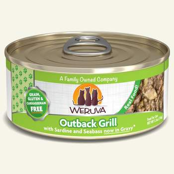 Weruva Outback Grill with Sardine & Seabass in Gravy for Cats