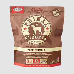 Primal Canine Raw Frozen Nuggets-Pork Formula