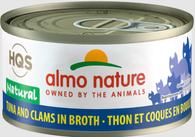 almo nature HQS Natural-Tuna and Clams in Broth