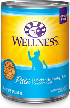 Wellness Complete Health Pâté Chicken & Herring Recipe Cat Food