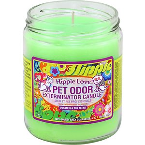 Pet Odor Exterminator Hippie Love Deodorizing Candle