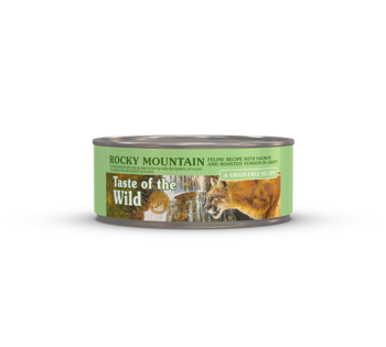 Taste Of The Wild® Rocky Mountain Feline Recipe with Salmon and Roasted Venison in Gravy