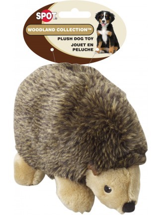 Woodland Collection Hedgehog Dog Toy 8.5"