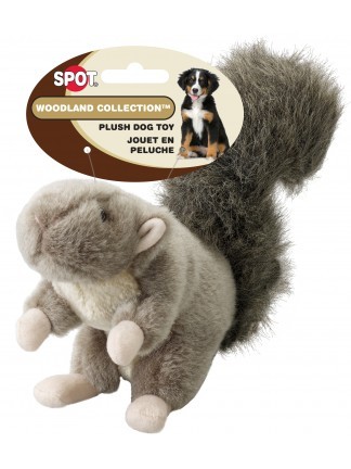 Woodland Collection Squirrel Dog Toy 10"