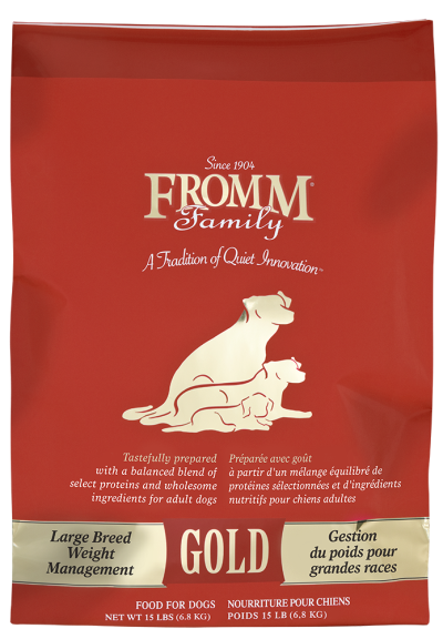Fromm Family Large Breed Weight Management Gold Food for Dogs