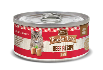 Merrick Purrfect Bistro Grain Free Beef Pâté for Cats