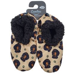 Comfies Pet Lover Slippers Dachshund (Black)