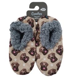 Comfies Pet Lover Slippers Labrador (Chocolate)