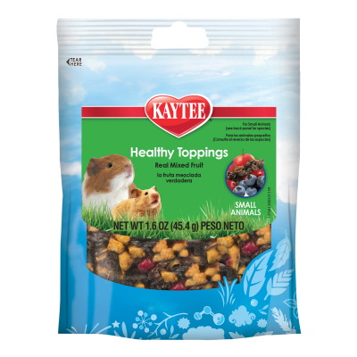 Kaytee Fiesta Healthy Toppings Mixed Fruit Treat For Small Animals