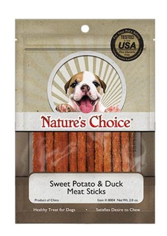 Nature's Choice Sweet Potato & Duck Meat Sticks