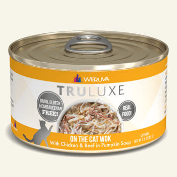 Weruva TruLuxe On The Cat Wok with Chicken & Beef in Pumpkin Soup for Cats