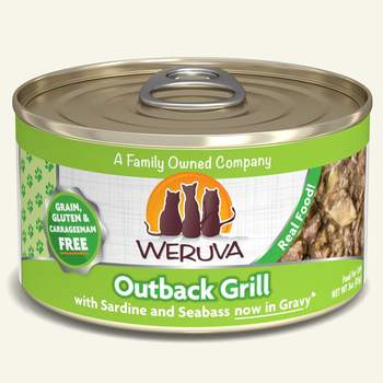Weruva Outback Grill with Sardine & Seabass in Gravy for Cats