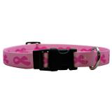 Yellow Dog - Breast Cancer Pink Collar