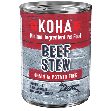 KOHA Minimal Ingredient Beef Stew for Dogs