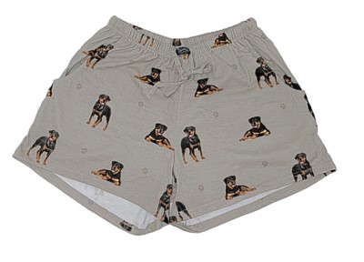 Comfies Dog Breed Lounge Shorts for Women-Rottweiler