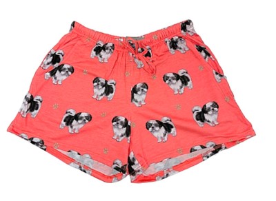 Comfies Dog Breed Lounge Shorts for Women-Shih Tzu