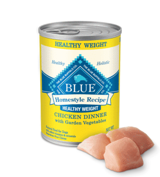 Blue Buffalo BLUE Homestyle Recipe® Chicken Dinner with Garden Vegetables Healthy Weight Formula for Dogs