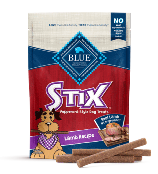 BLUE™ Stix Lamb Recipe Pepperoni-Style Dog Treats