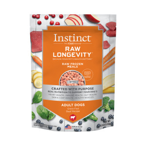 Nature's Variety Instinct® Raw Longevity™ Frozen Bites Grass-Fed Beef Recipe for Adult Dogs