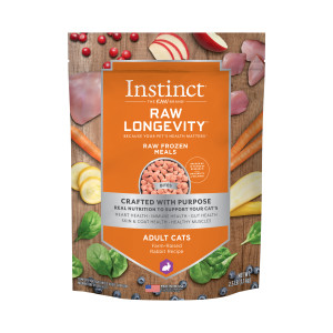 Nature's Variety Instinct® Raw Longevity™ Frozen Bites Farm-Raised Rabbit Recipe for Adult Cats