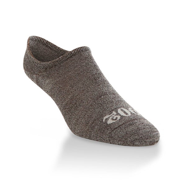 World's Softest® Socks - Luxe Wool No Show-Chestnut
