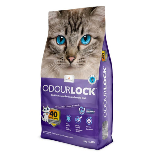Intersand Odorlock Lavender Scented Cat Litter