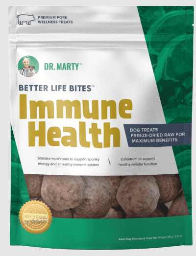 Dr. Marty Better Life Bites Immune Health Freeze-Dried Raw Premium Pork Wellness Treats