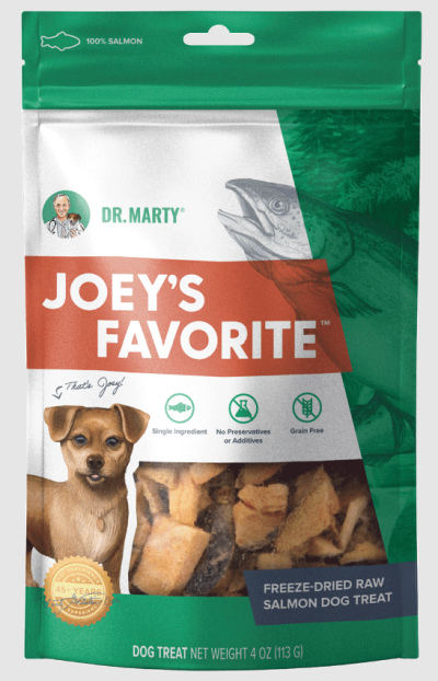 Dr. Marty Joey's Favorite Freeze-Dried Raw Salmon Dog Treats