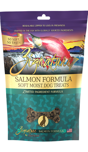 Zignature Salmon Formula Soft Moist Dog Treats