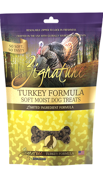 Zignature Turkey Formula Soft Moist Dog Treats