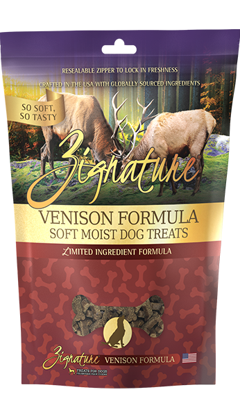 Zignature Venison Formula Soft Moist Dog Treats