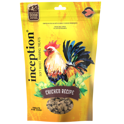 Inception® Chicken Recipe Soft Moist Training Treat for Dogs