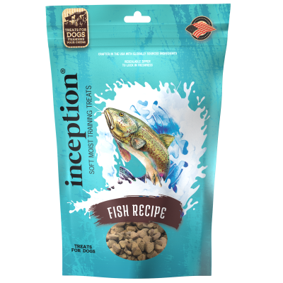 Inception® Fish Recipe Soft Moist Training Treat for Dogs