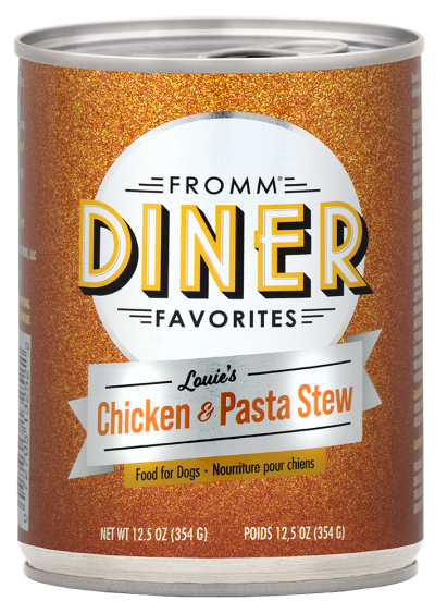 Fromm Diner Favorites Louie's Chicken & Pasta Stew Wet Food for Dogs