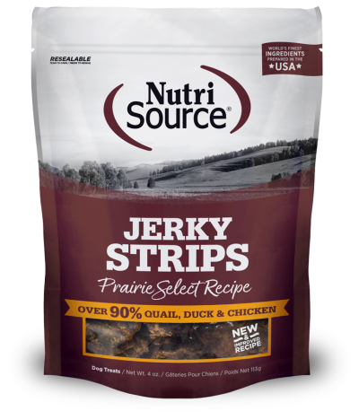 NutriSource Healthy Jerky Treats for Dogs-Prairie Select Recipe