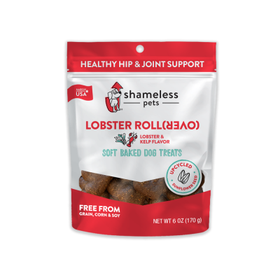 Shameless Pets Lobster Rollover Soft-Baked Dog Treats