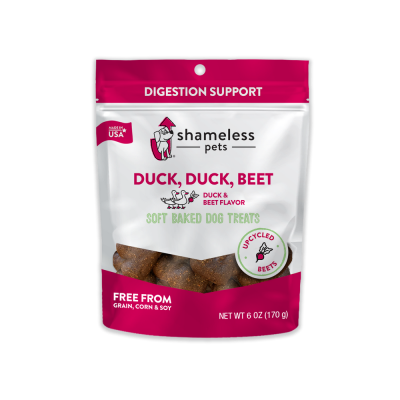 Shameless Pets Duck Duck Beet Soft-Baked Dog Treats