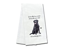 E&S Kitchen Towel I'll Be Watching You...-Labrador Black