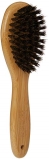 Bamboo Groom Oval Bristle Brush with Natural Boar Bristles