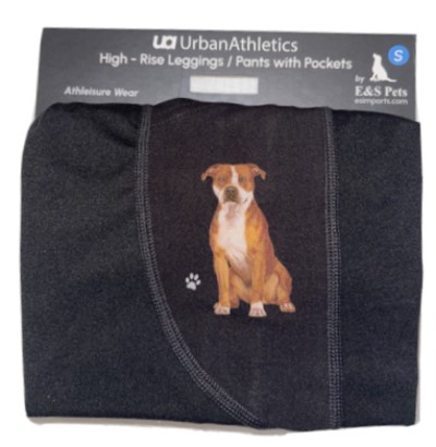 Urban Athletics Ladies High Rise Leggings with Pockets-Pit Bull